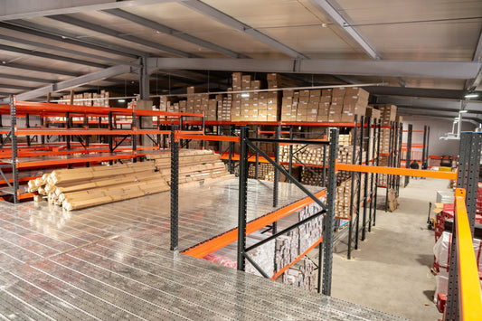 Стеллажный комплекс с антресолью 4000 м2