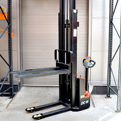 Электрическая тележка для поддонов с мачтой CDD15J M350