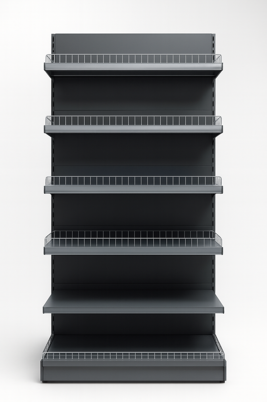 Настенная полка для коммерческого использования 2110x1000x370 / 470 / 570