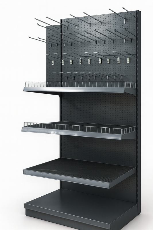 Перфорированная настенная полка для коммерческого использования 2110x1000x570