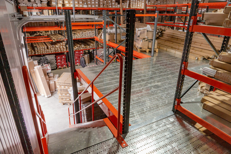 Proiect Sistem de rafturi cu Mezzanin 4000m2