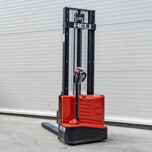 Электрическая тележка для поддонов с мачтой CDD15J-Li M300