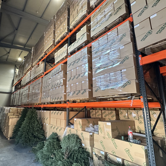 Система стеллажей для поддонов