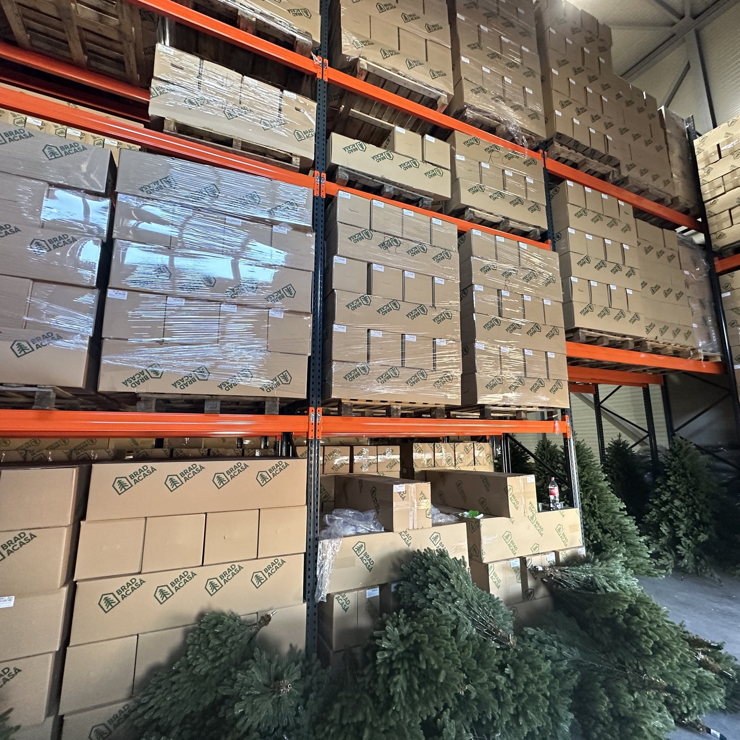 Система стеллажей для поддонов