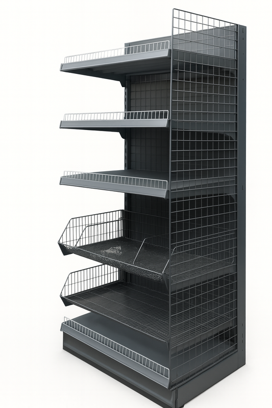 Настенная полка коммерческого назначения 1950x1000x570